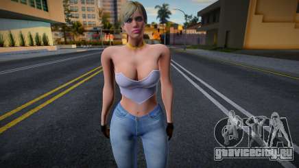 Sherry Birkin Skinny Mod (RE6) для GTA San Andreas