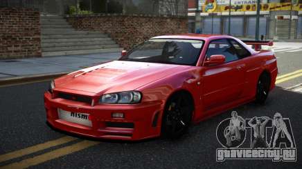 Nissan Skyline R34 KH для GTA 4