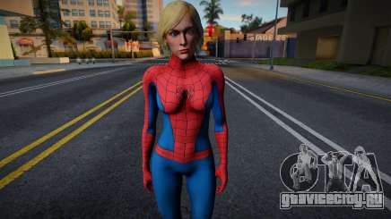 Spider Alice Abernathy Herida Sin mascara de RES для GTA San Andreas