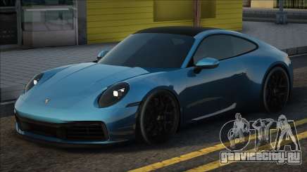 Porsche 911 (992) Blue для GTA San Andreas
