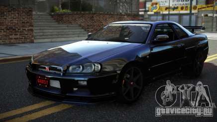 Nissan Skyline R34 CB для GTA 4