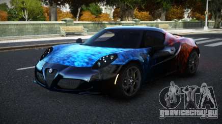 Alfa Romeo 4C MJR S2 для GTA 4