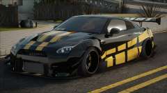 Nissan GTR R35 Yellow для GTA San Andreas